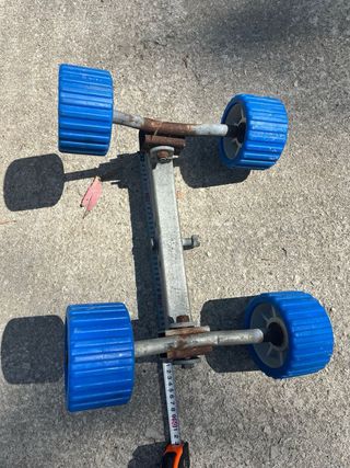 Rodillo para quilla - Carro de transporte