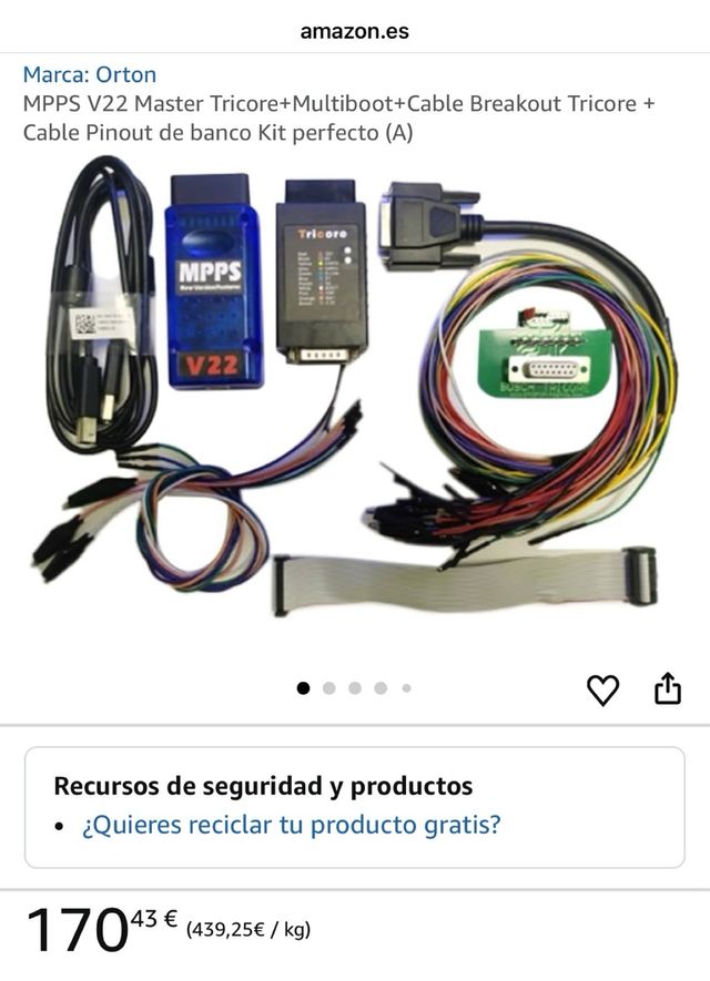 Kit Completo MPPS V22 Master + Tricore & Multiboot