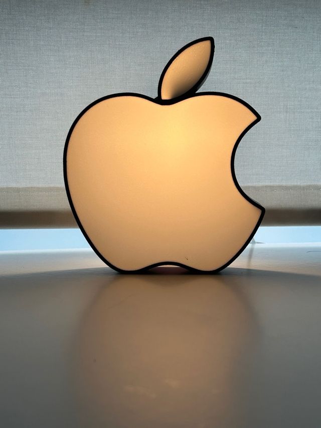 Luz Apple - Lámpara de sobremesa