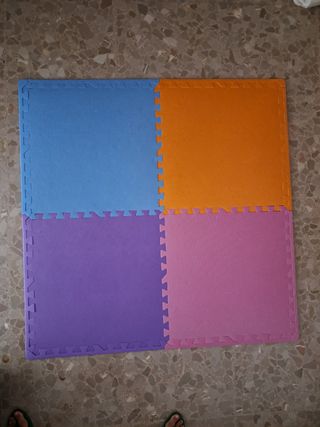 Alfombra puzzle infantil 4 piezas