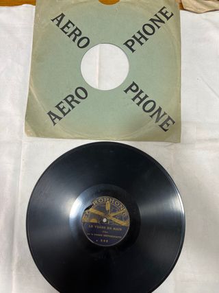Disco de pizarra AeroPhone - Le Verre en Main