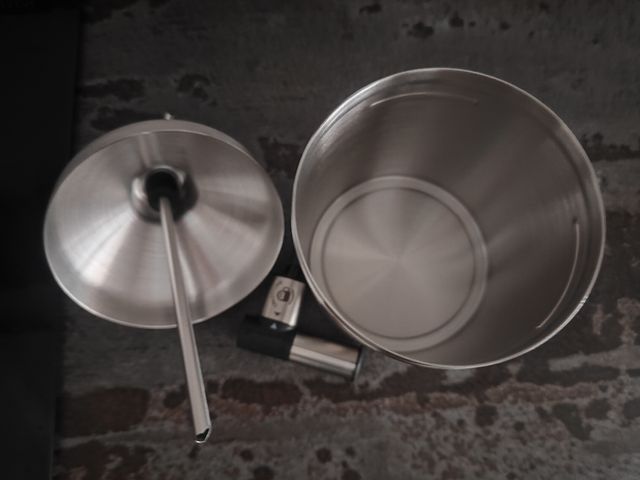 Dispenser per latte Krups - Acciaio inossidabile