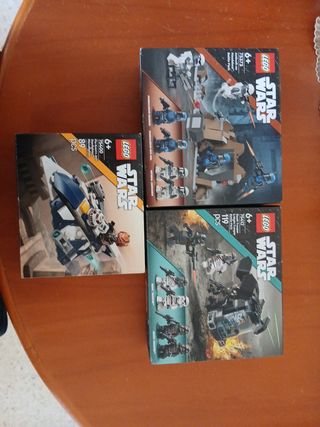 Lego star wars 3 sets