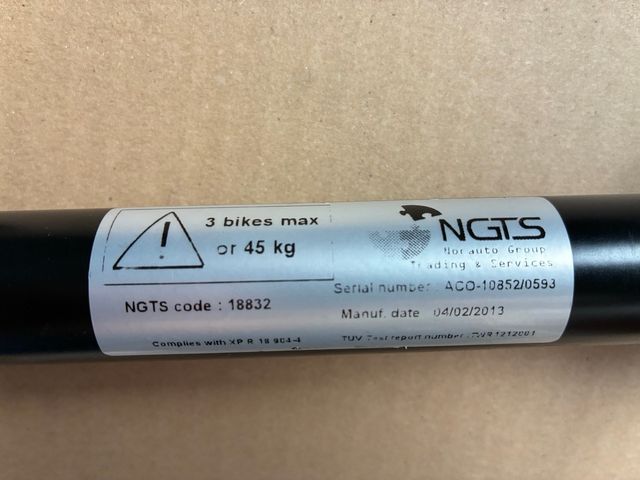 Portabicicletas 3 bicis baca