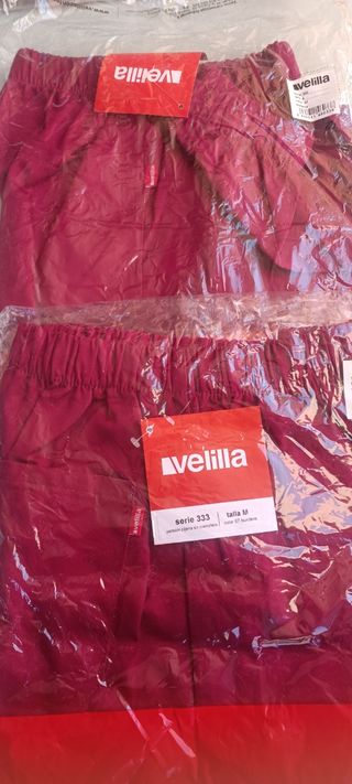 Pijama sanitario Velilla Burdeos 