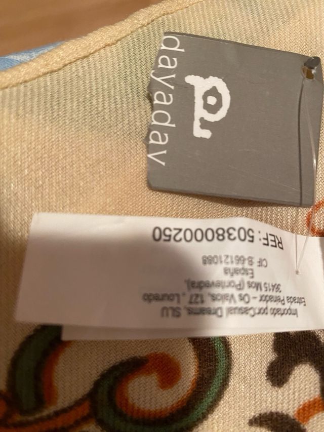 Chal Dayaday lunares verde