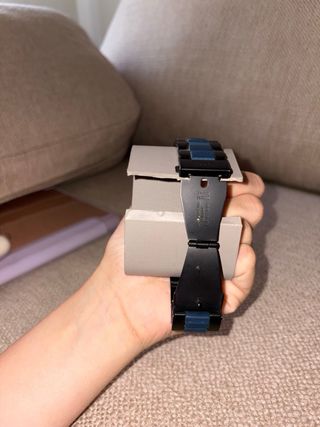 Reloj Fossil negro y azul
