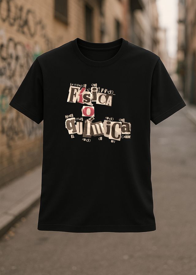 Camiseta Física o Química 