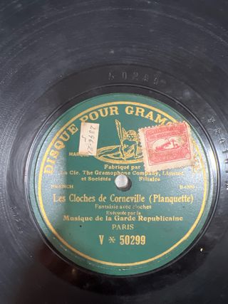 Disco de pizarra: Les Cloches de Corneville