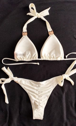 Bikini MODA MINX blanco, L/XL