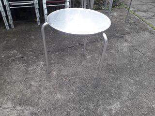 Sillas y mesas de terraza de bar aluminio 