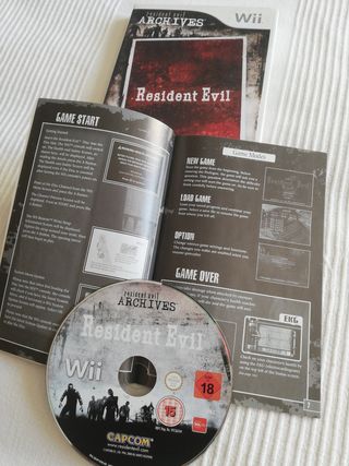 Videojuego Resident Evil Archives - Wii