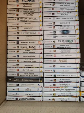Colección juegos Nintendo 3DS