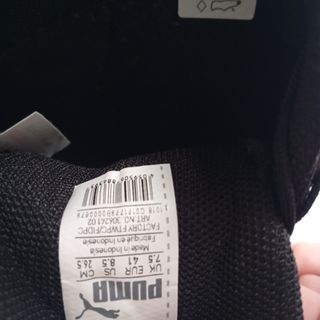 Zapatillas Puma Ferrari negras 41