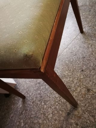 2 Bancos descalzadoras vintage