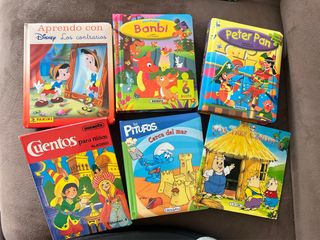 lote libros + puzzle 