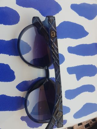 Gafas sol Gucci - Azul oscuro