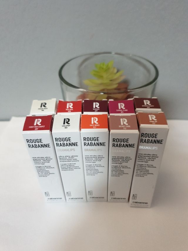 10pz Dramalips Glassy Rabanne.