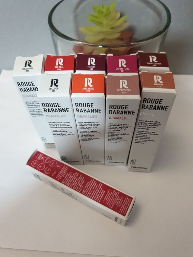 10pz Dramalips Glassy Rabanne.
