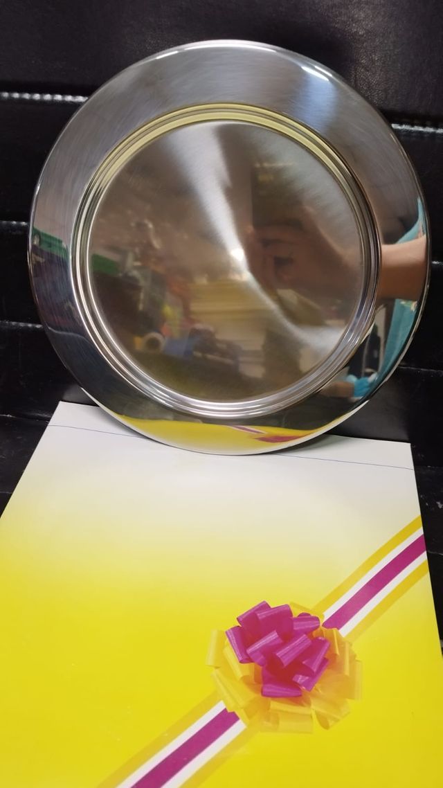 6 Piatti sottopiatti AMC acciaio