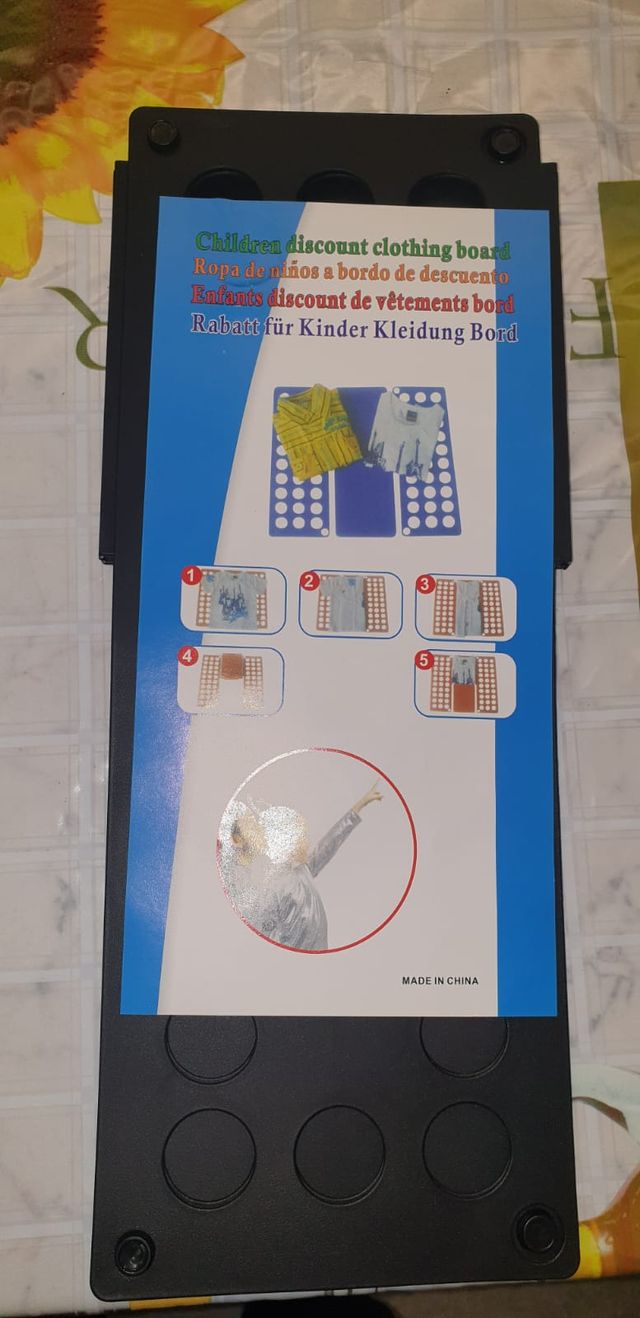 Organizzatore piega magliette bimbo