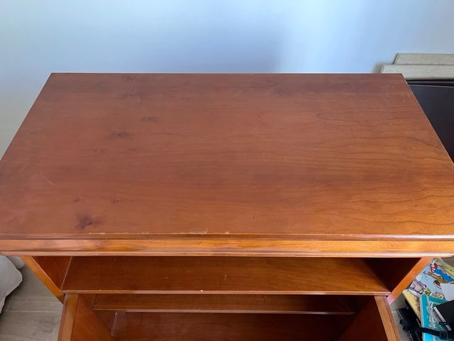 Mueble TV madera cerezo