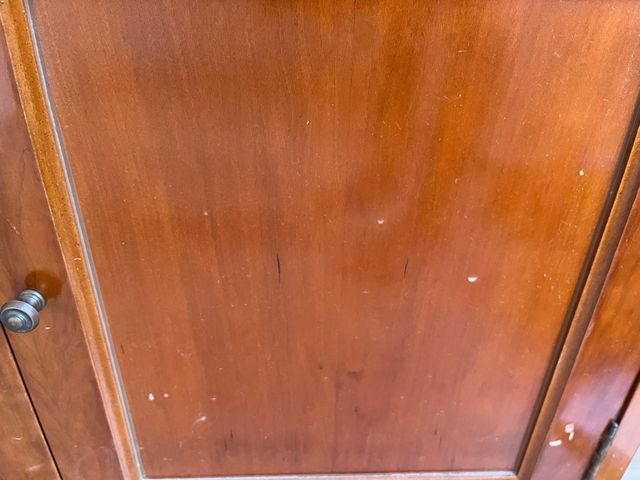 Mueble TV madera cerezo