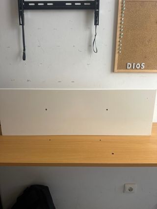 Estante Flotante Blanco - Madera