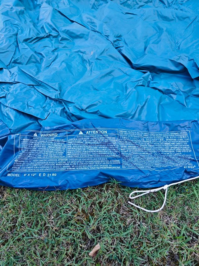 Cobertor piscina Intex 2,44m