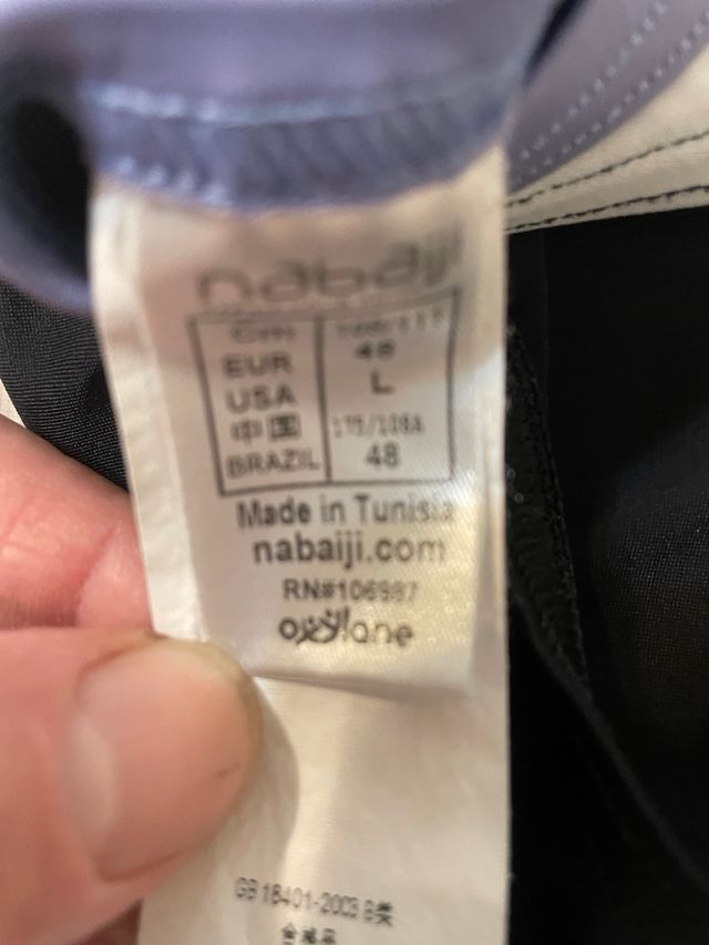 Costume intero Nabaiji - bianco e nero