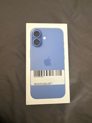iPhone 16 Azul 128GB - PRECINTADO