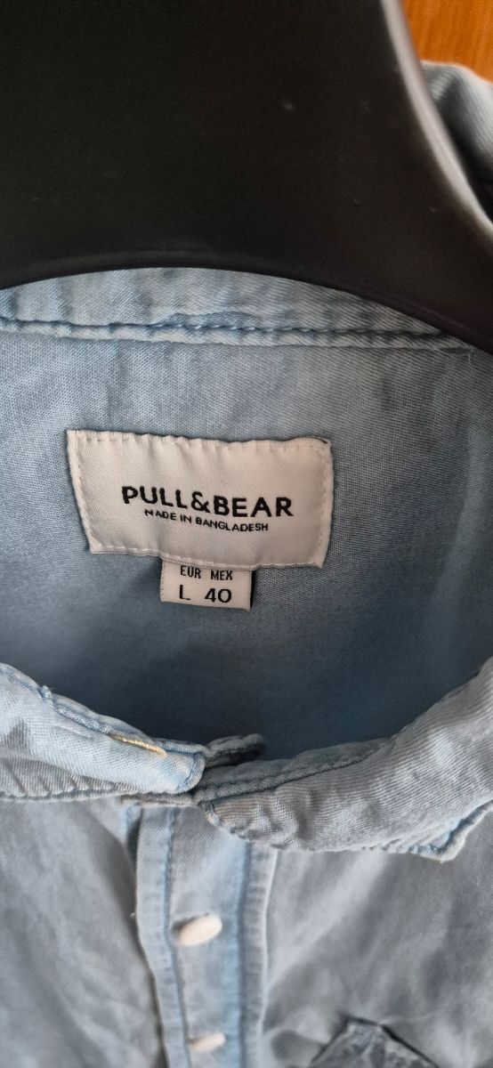 Camicia Pull&Bear denim, tg L