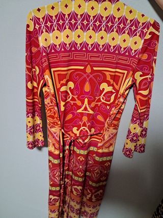 Vestido Punt Roma Rojo-Amarillo nuevo