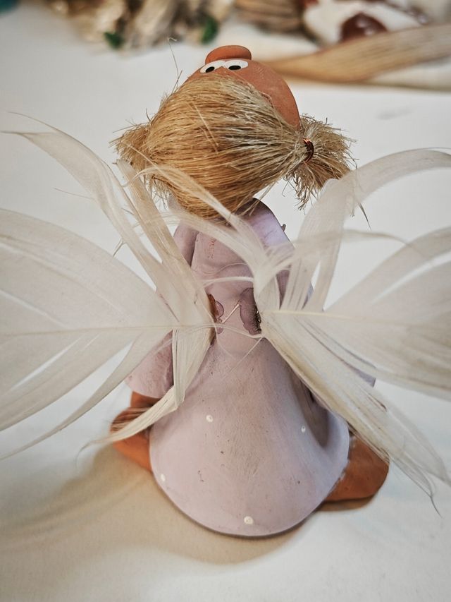 Angelo Custode in terracotta