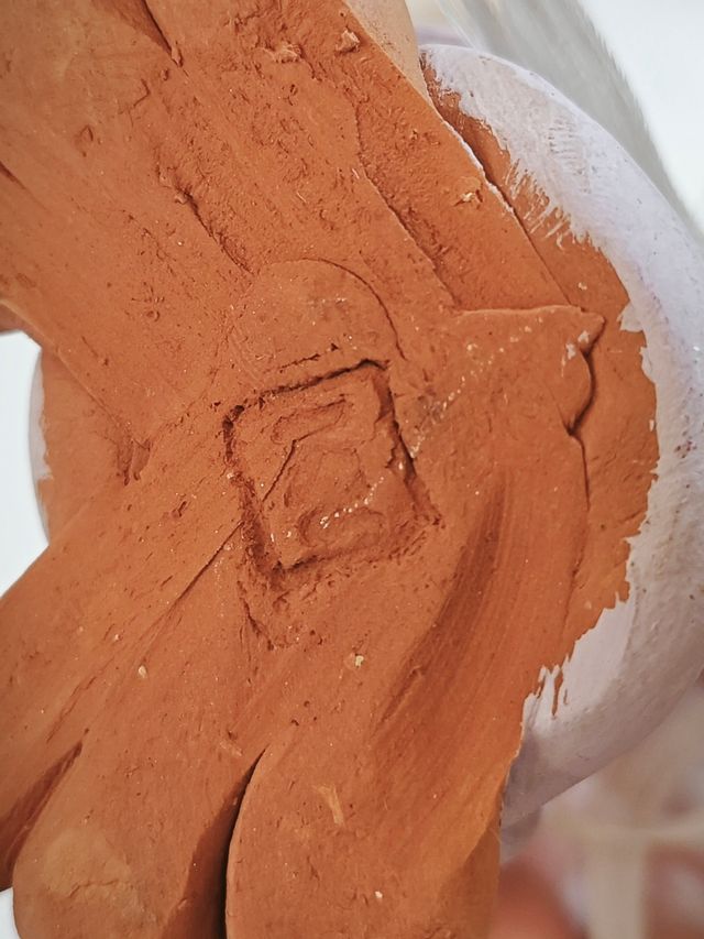 Angelo Custode in terracotta