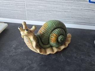 Figura Caracol de cerámica