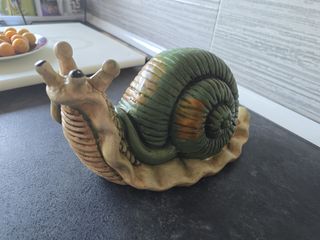 Figura Caracol de cerámica
