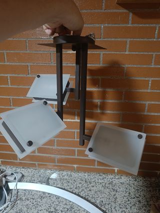 Lámpara techo 3 luces - Moderna