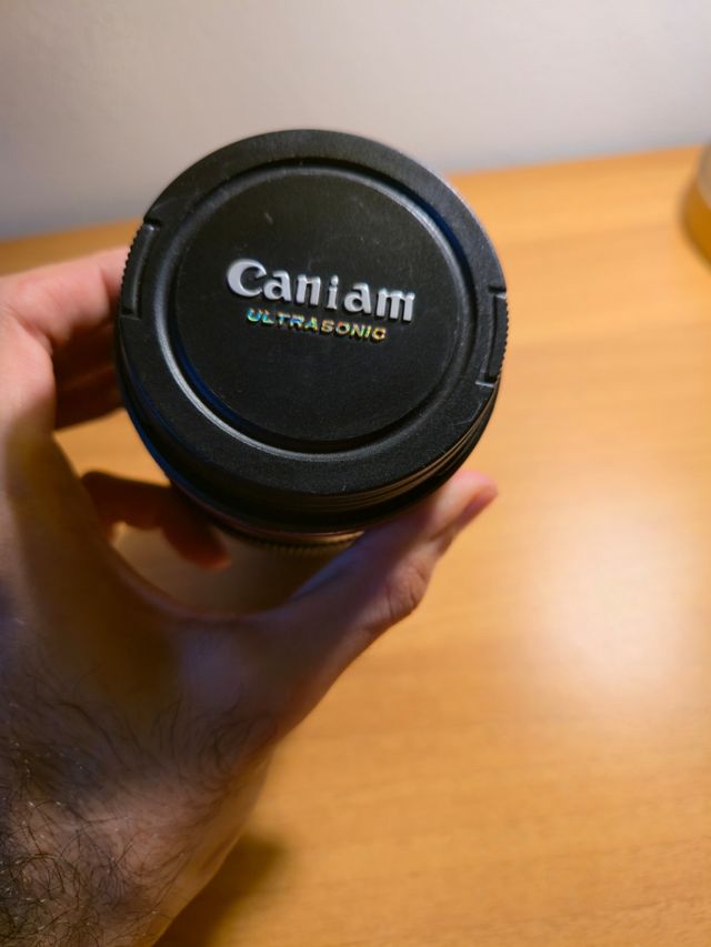 Caniam - Bicchiere a forma dellobbiettivo