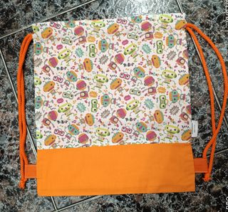 Mochila Infantil Robots