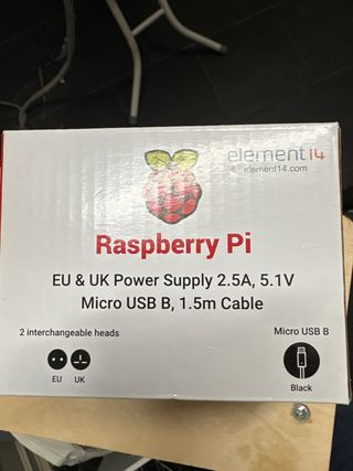 Cargador Raspberry Pi - EU/UK