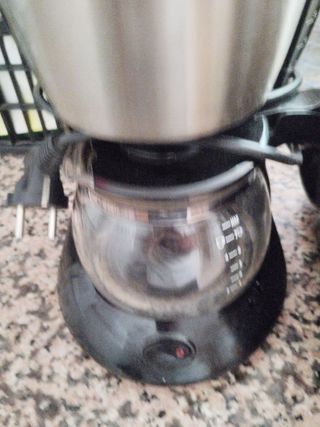 Cafetera y tostadora