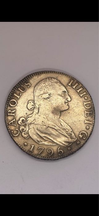 8 Reales 1795 Sevilla (MBC+) Carlos IIII