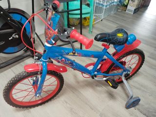 Bicicleta Spiderman 16" Niño