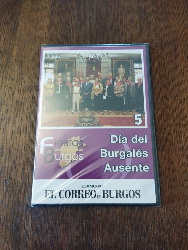 DVD Fiestas de Burgos 5- Día del Burgalés Ausente