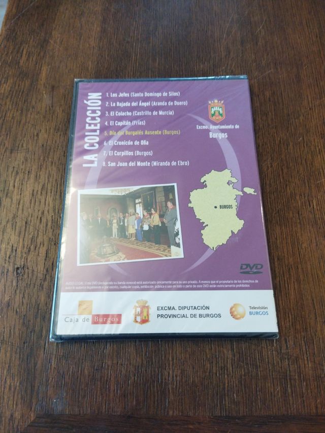 DVD Fiestas de Burgos 5- Día del Burgalés Ausente