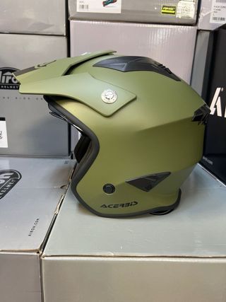 Casco moto L trial carretera jet Acerbis