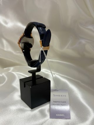 Reloj Casio Sheen Mujer - Azul y Dorado