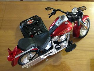 Moto Harley Fatboy Radiocontrol