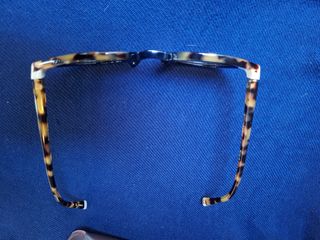 Gafas sol redondas marrón-blanco-jaspe